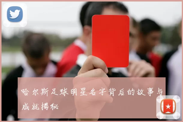 哈尔斯足球明星名字背后的故事与成就揭秘